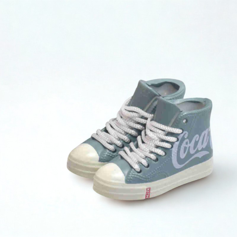 Converse x Coke Inspired Miniature High Top Miniature Sneakers For Labubu
