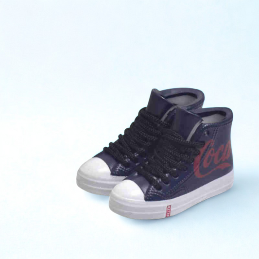 Converse x Coke Inspired Miniature High Top Miniature Sneakers For Labubu