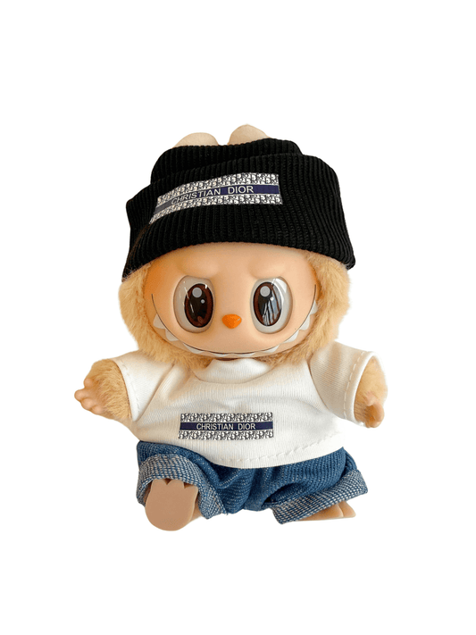 DIOR-Inspired Casual Streetwear Set For Labubu