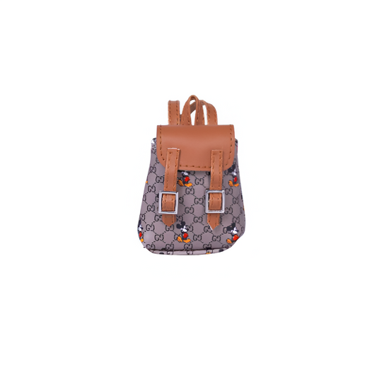 Gucci x Cartoon Inspired Miniature Designer Backpack For Labubu