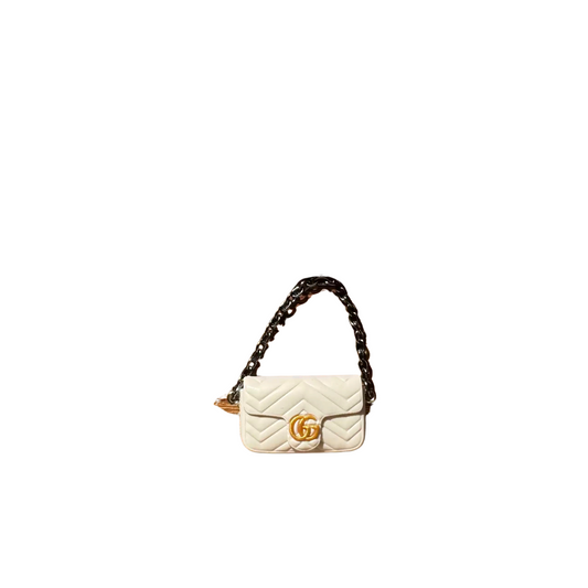 Gucci Inspired Quilted Handbag