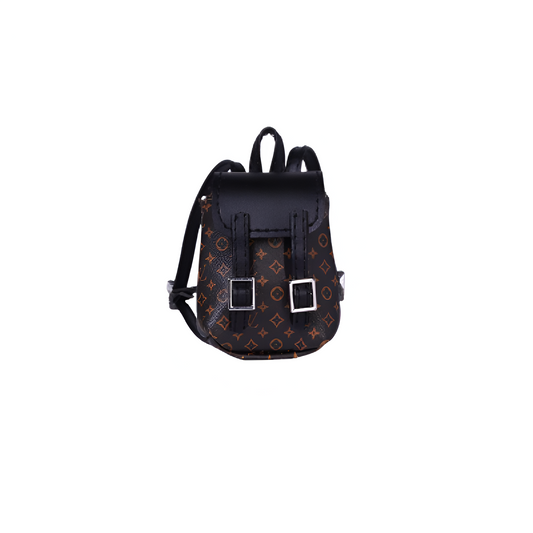 LV Inspired Labubu Miniature Designer Backpack For Labubu