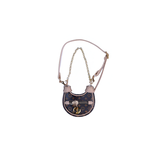 LV Inspired Mini Saddle Bag For Labubu