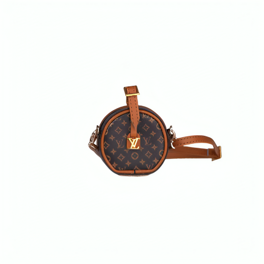 LV Inspired Miniature Handbag Monogram Petite Edition Black