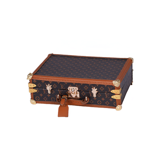 LV Inspired  Miniature Monogram Travel Trunk For Labubu